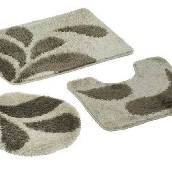 Kit Tapete Banheiro 3 Peças Van Gogh Gotas | Jolitex